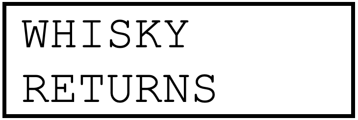 whisky returns secondary marketing whisky investment logo