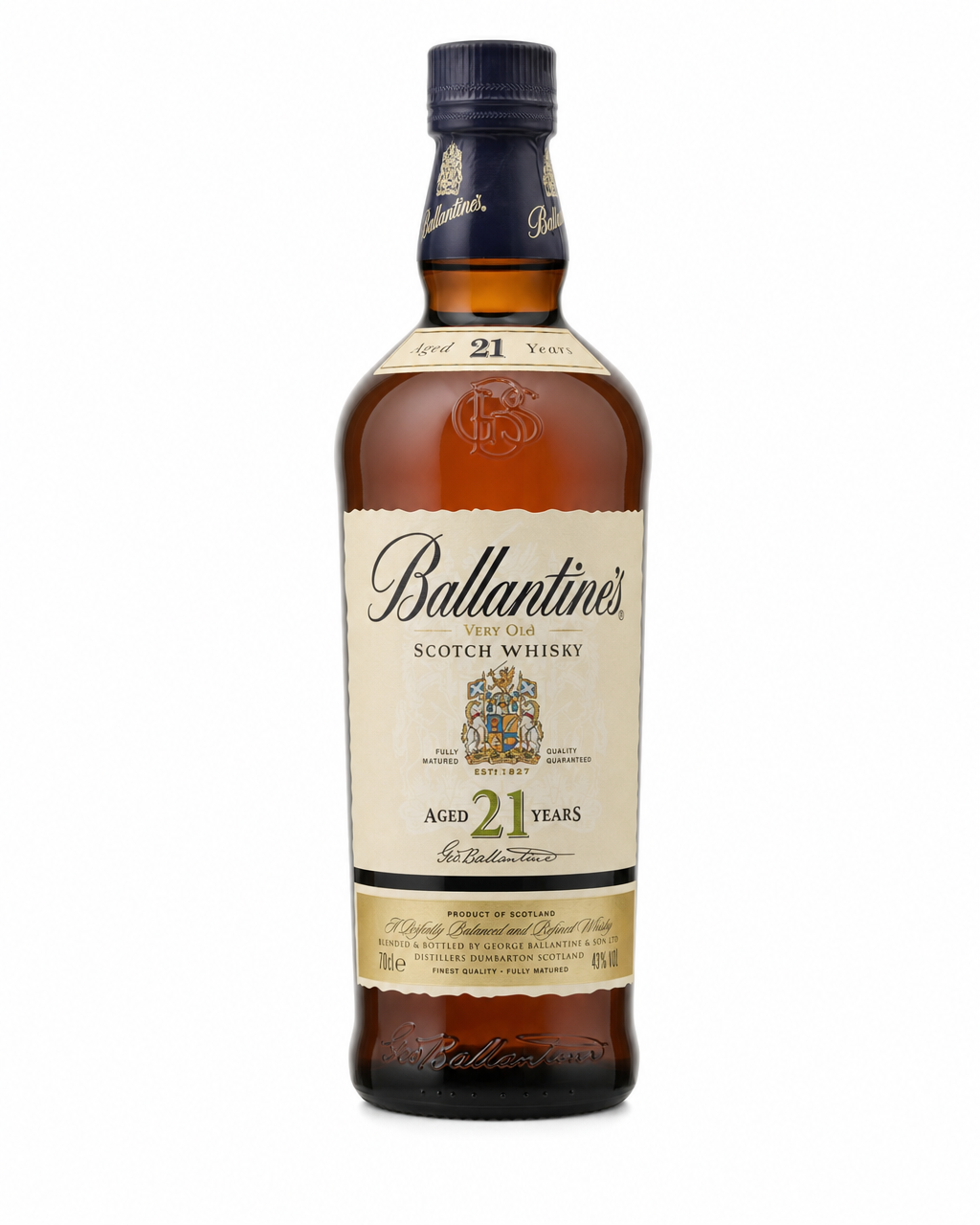 Ballantine's 21 Year Old bottle