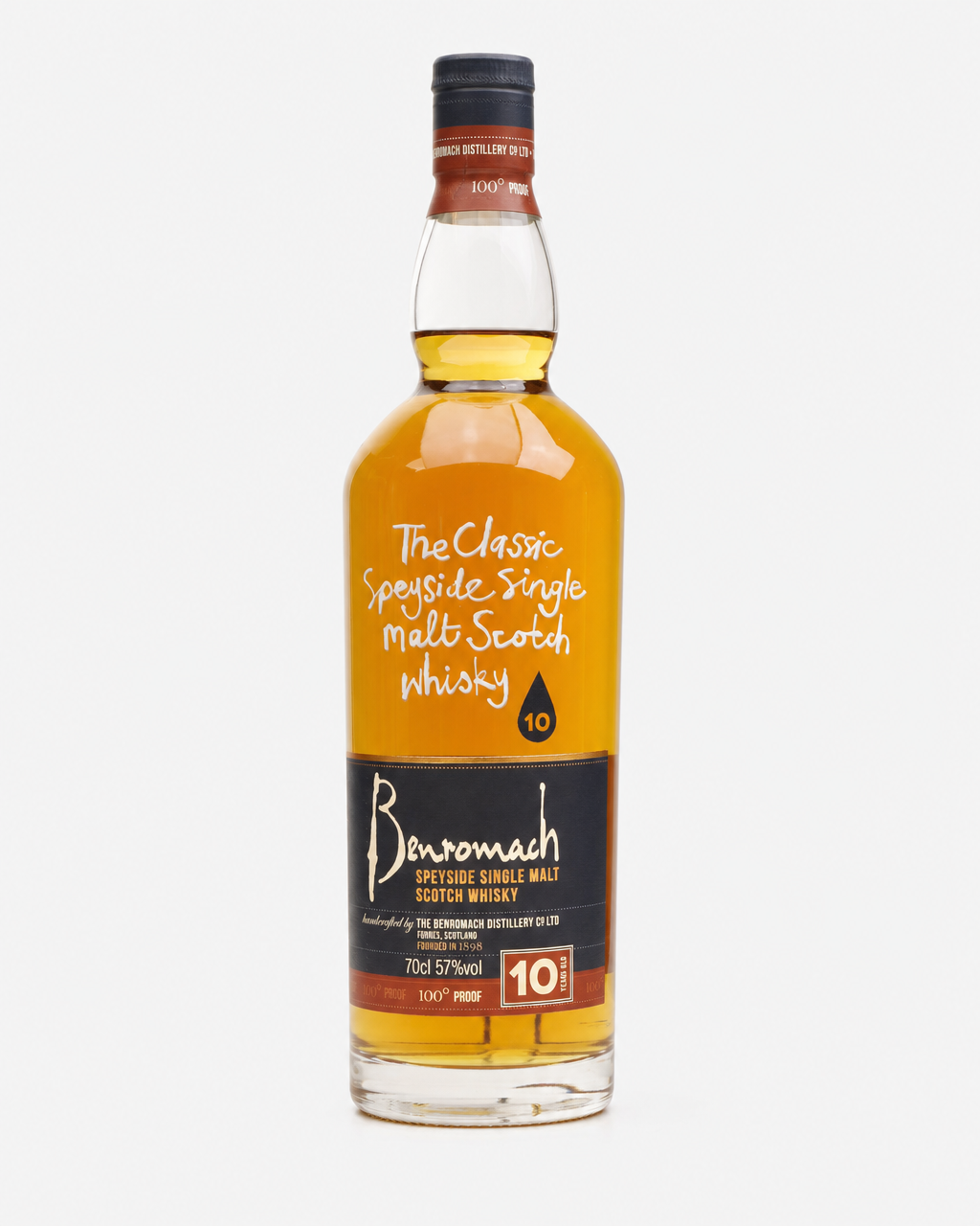 Benromach 10 Year Old bottle