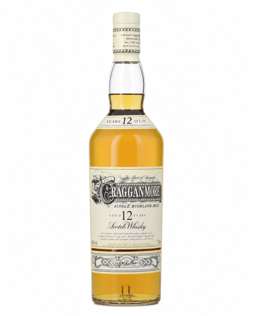 Cragganmore 12 Year Old bottle
