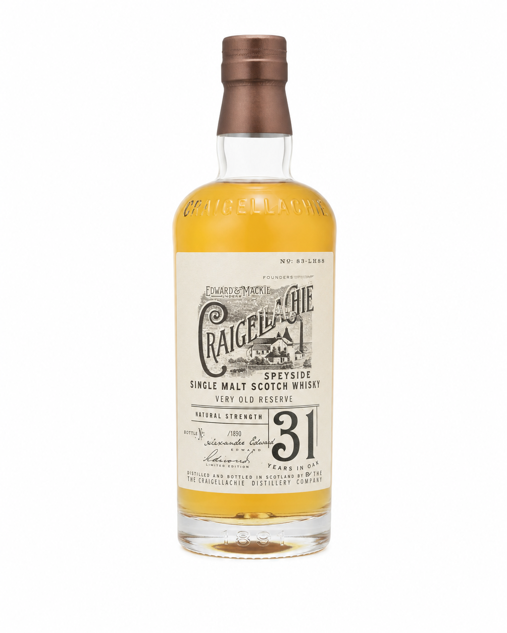 Craigellachie 31 Year Old bottle