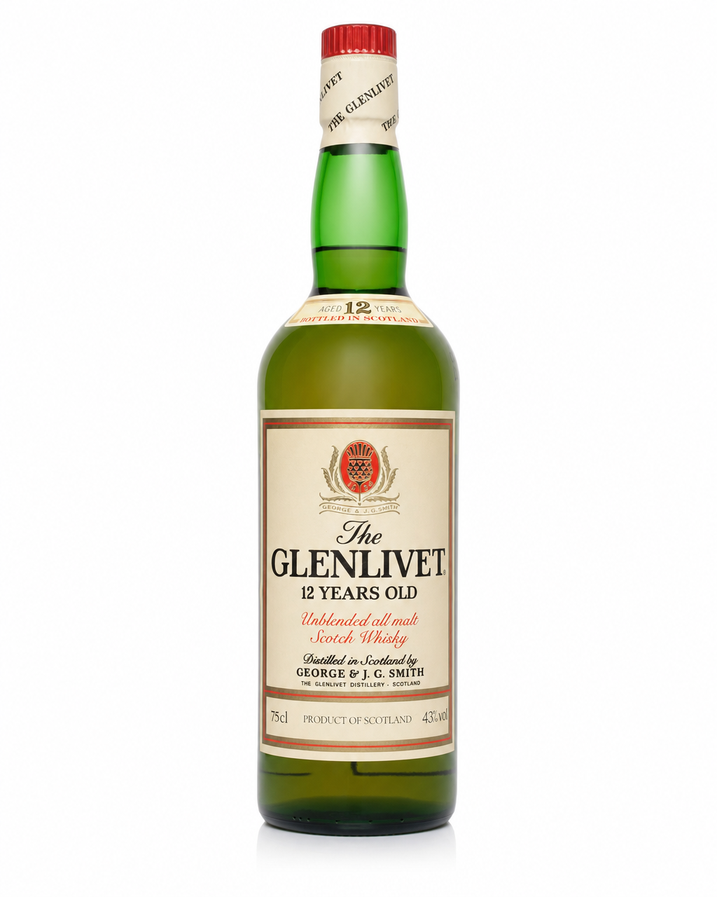 Glenlivet 12 Year Old bottle