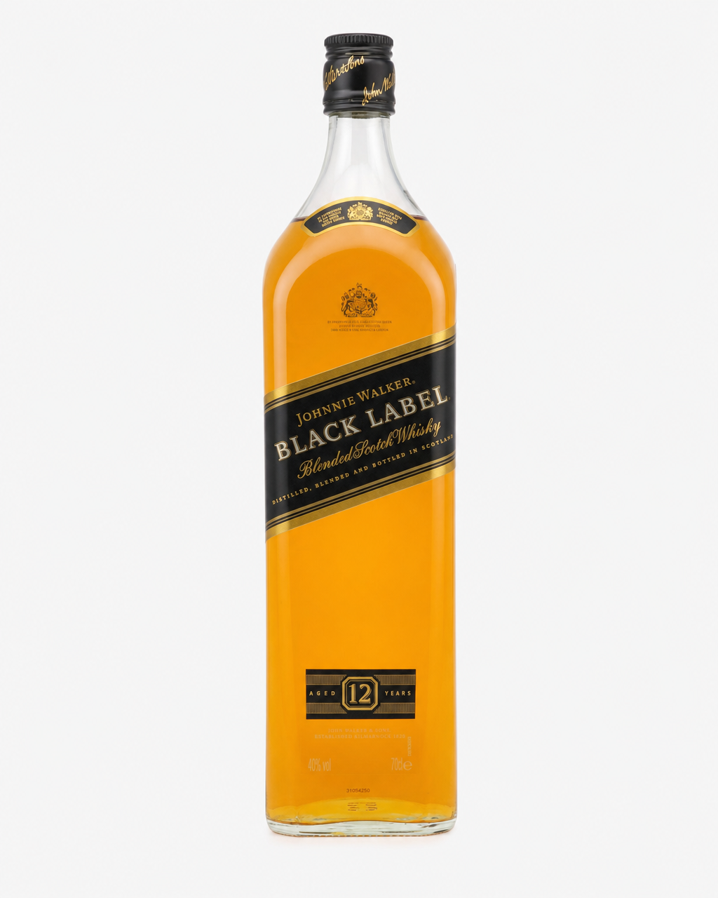 Johnnie Walker 12 Years Old (Black Label) bottle