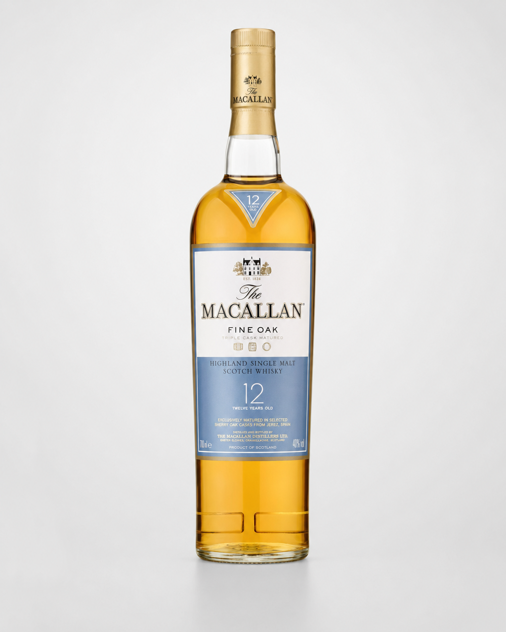 Macallan 12 Year Old (Fine Oak Triple Cask) bottle