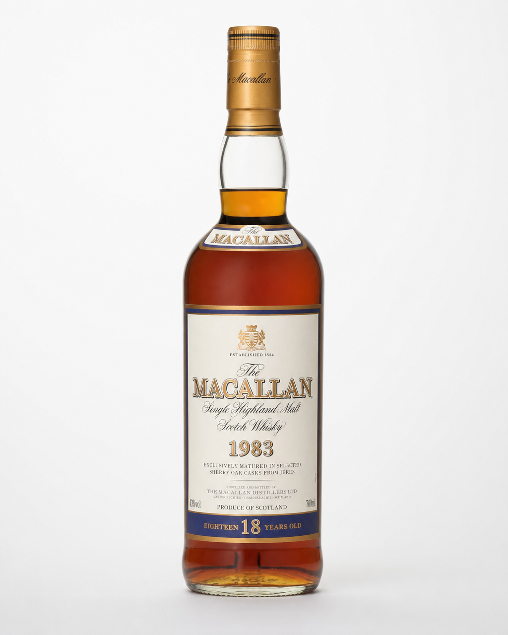 Macallan 18 Years Old (1983) bottle