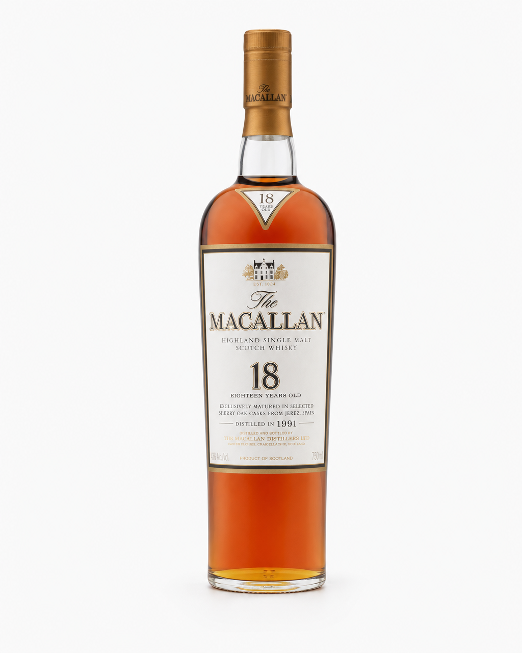 Macallan 18 Years Old (1991) Price, Value & Investment Data