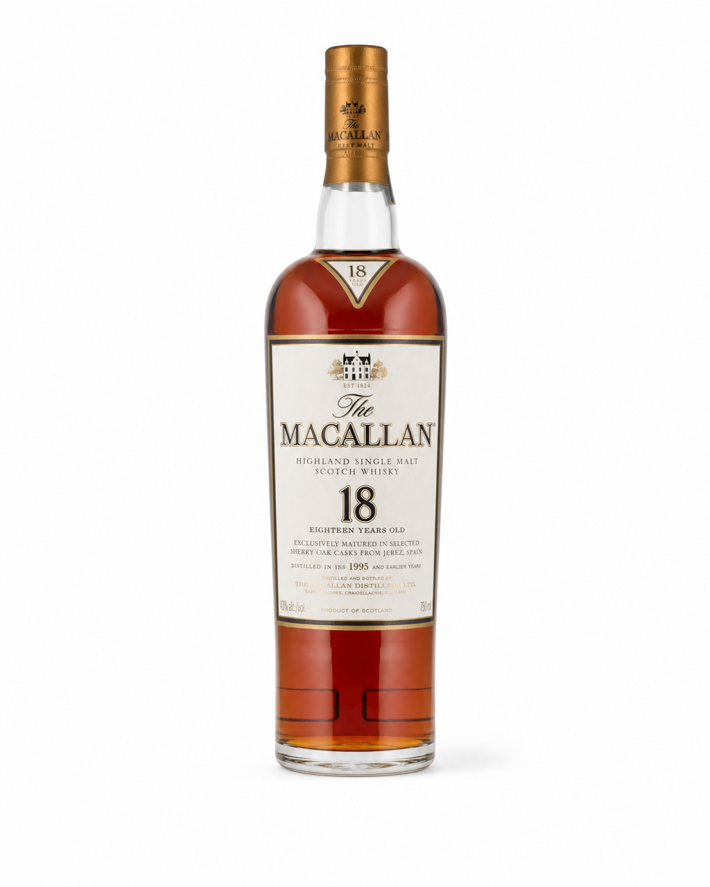 Macallan 18 Years Old (1995) bottle