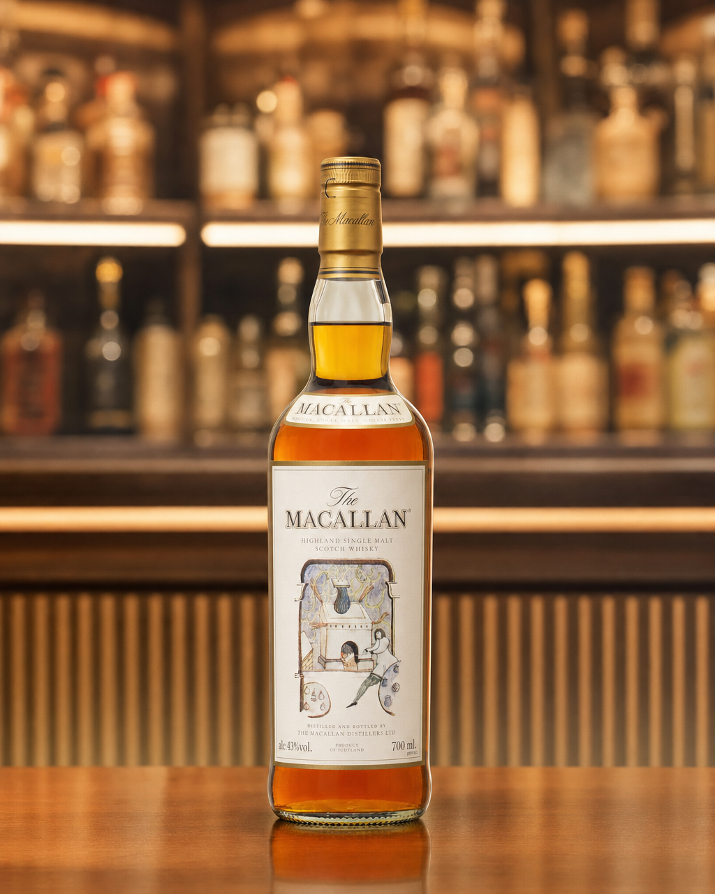 Macallan The Archival Series, Folio 1 bottle, alternate view