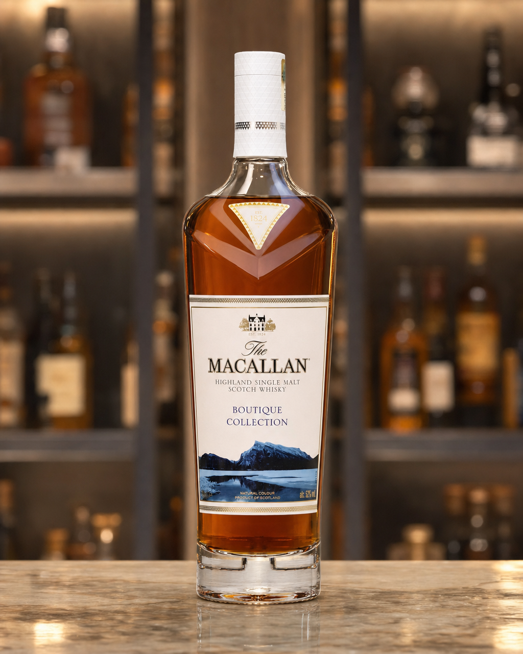 Macallan Boutique Collection (2019) bottle, alternate view