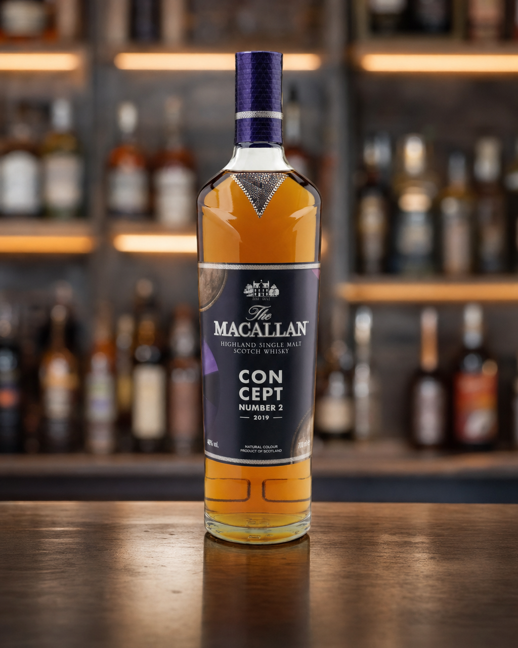 Macallan Concept Series, Number 2 bottle, alternate view