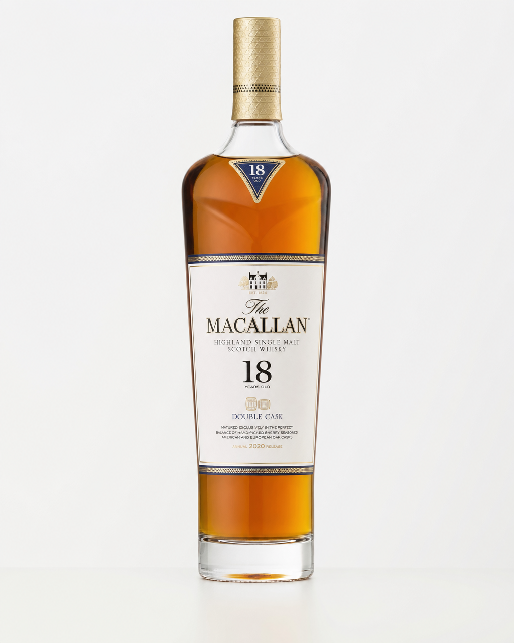 Macallan Double Cask, 18 Years Old (2020) bottle