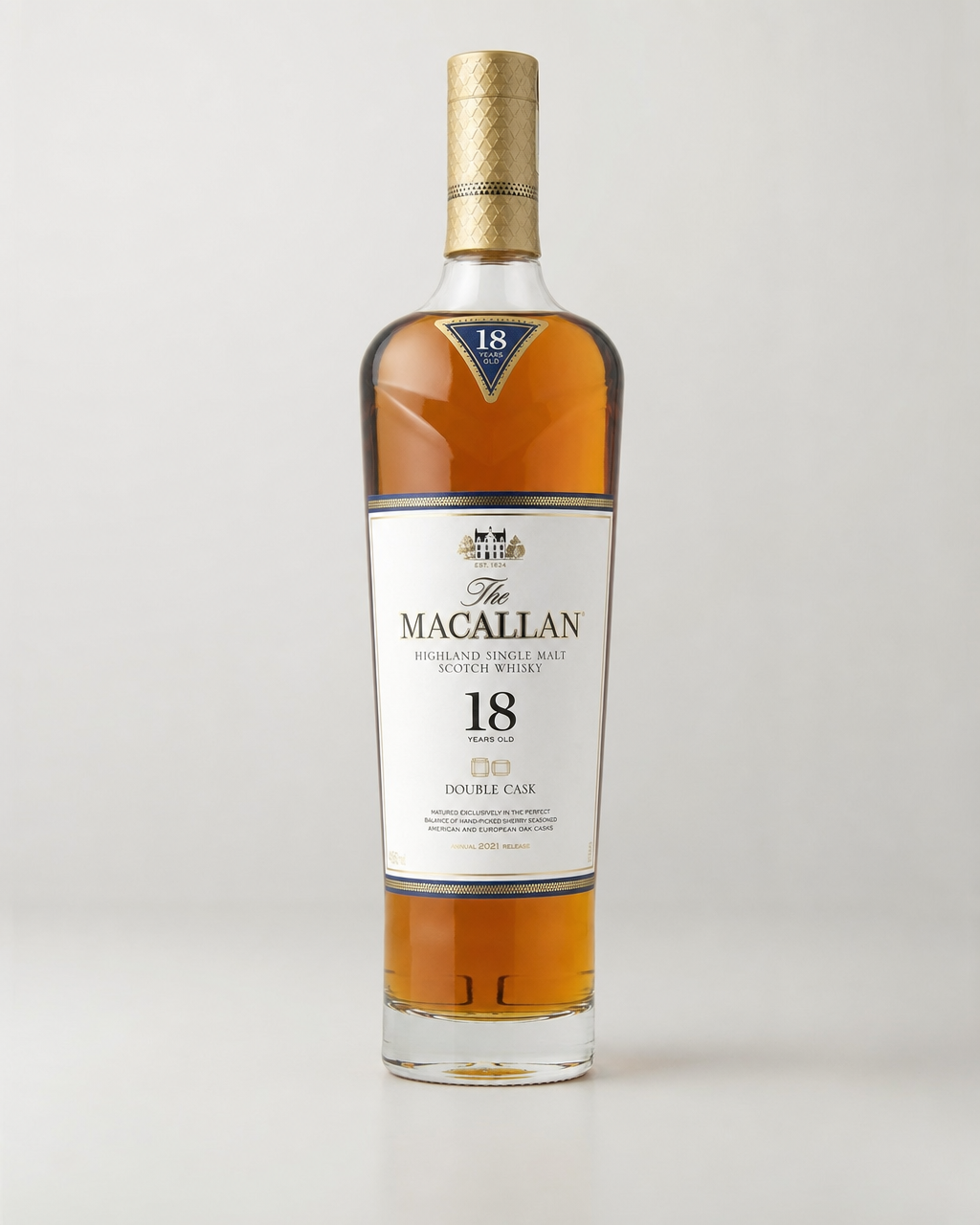 Macallan Double Cask, 18 Years Old (2021) bottle