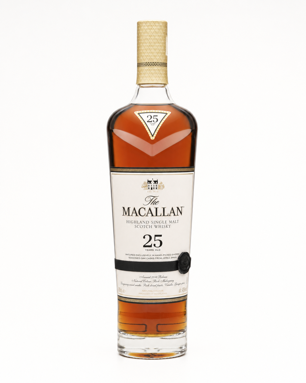 Macallan Sherry Oak, 25 Years Old (2018) bottle