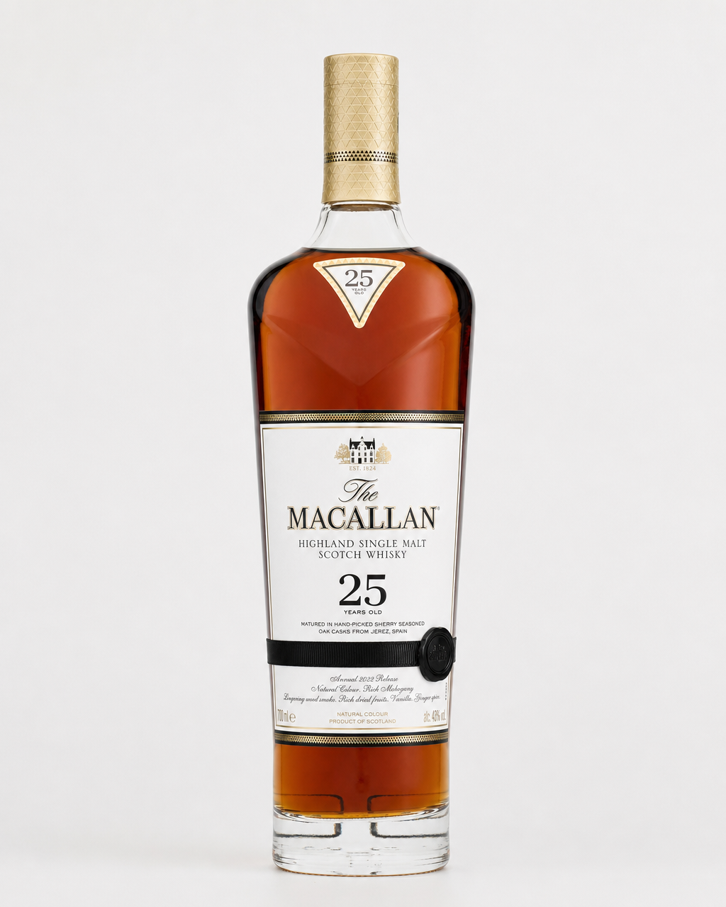 Macallan Sherry Oak, 25 Years Old (2022) bottle