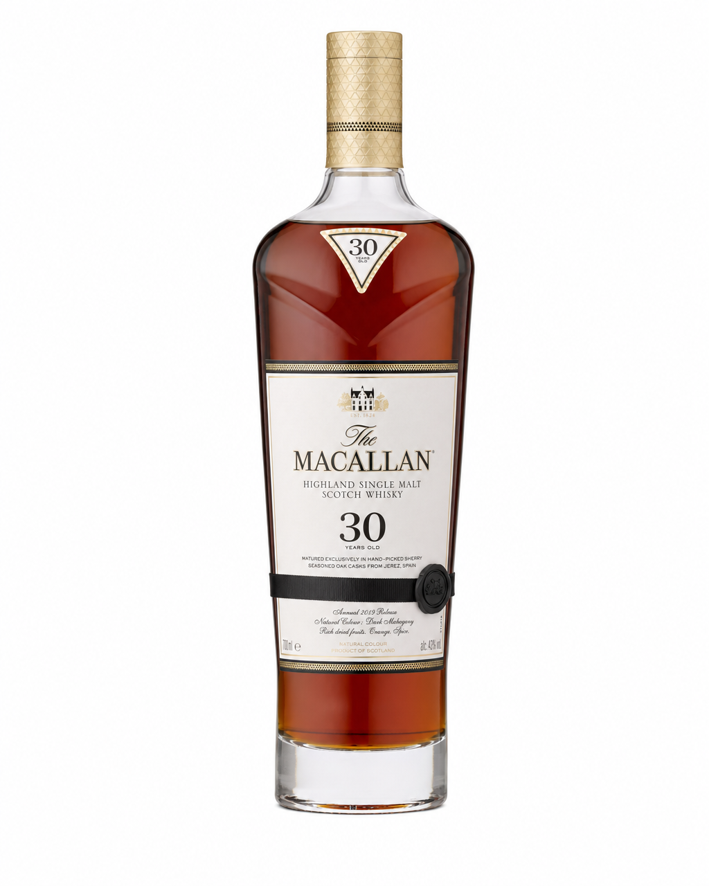 Macallan Sherry Oak, 30 Years Old (2019) bottle