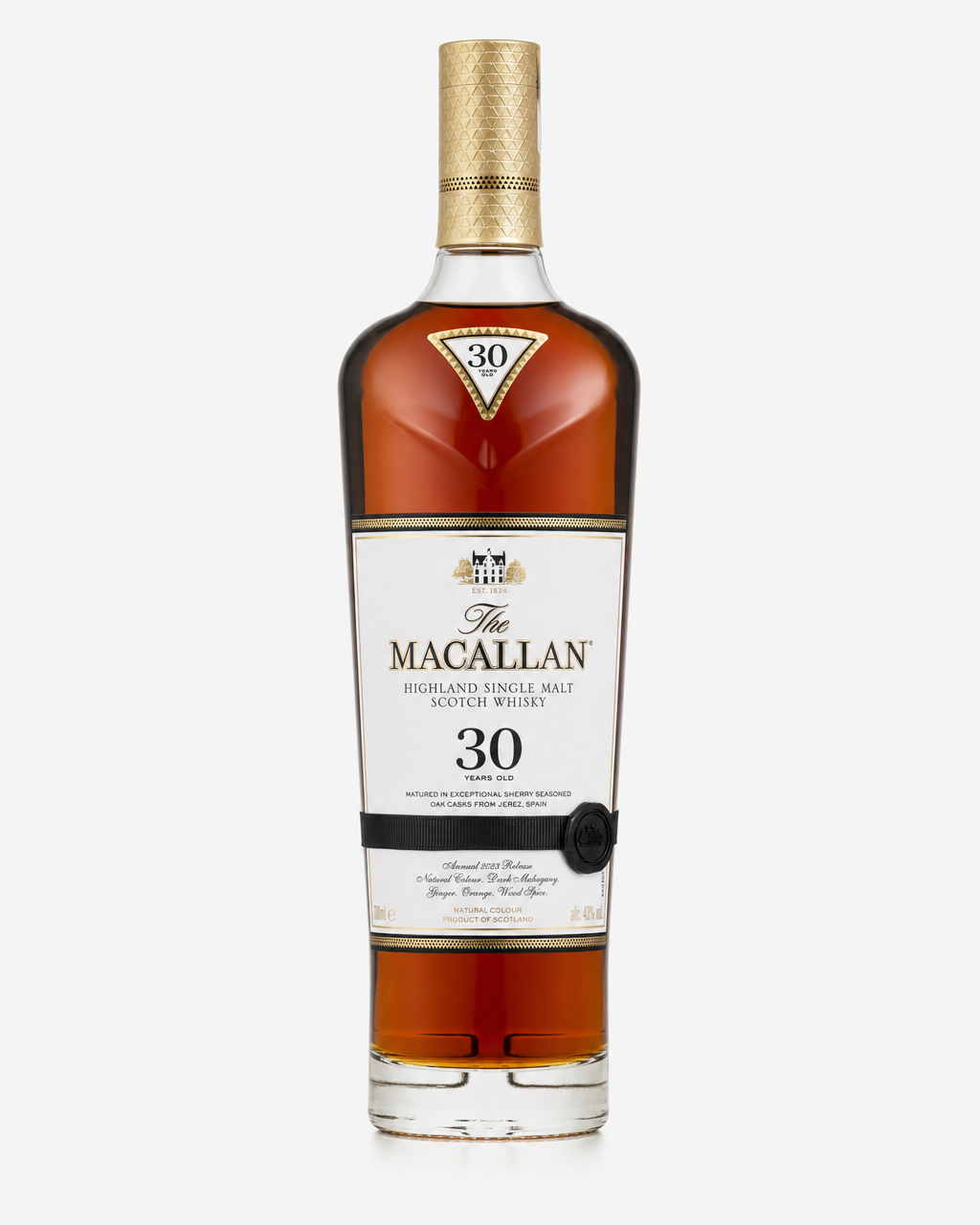 Macallan Sherry Oak, 30 Years Old (2023) bottle