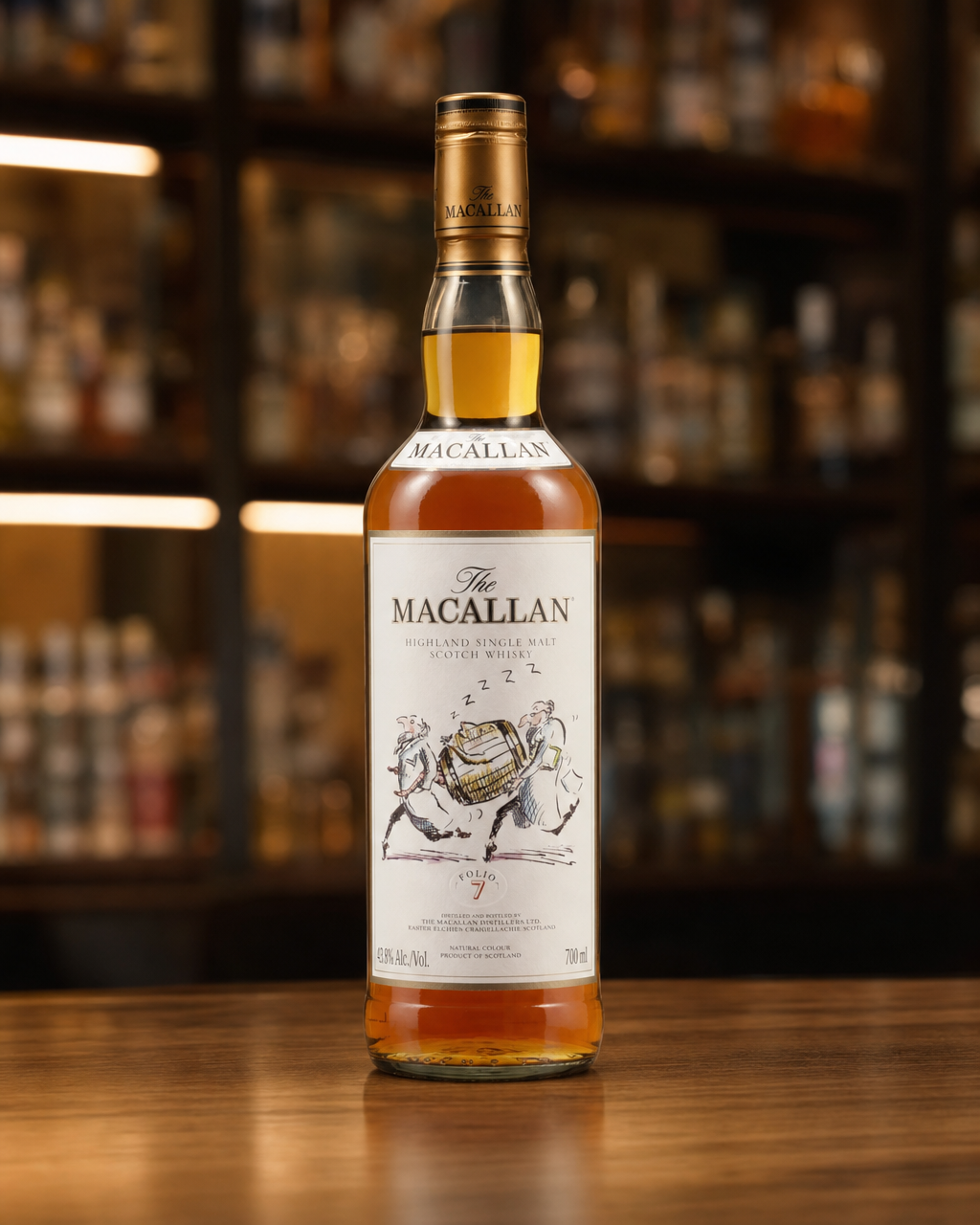 Macallan The Archival Series, Folio 7 bottle, alternate view