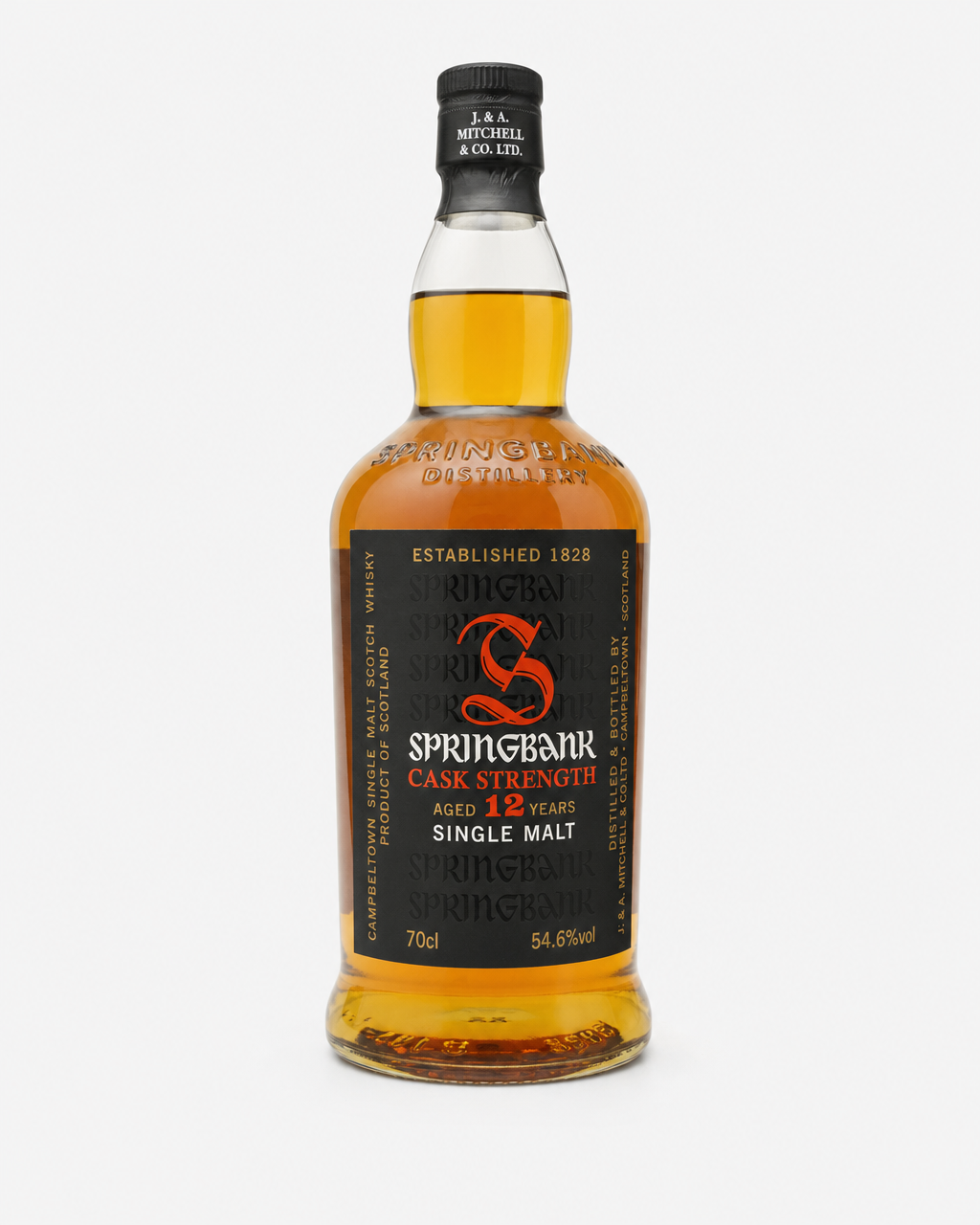 Springbank 12 Years Old (Cask Strength) bottle