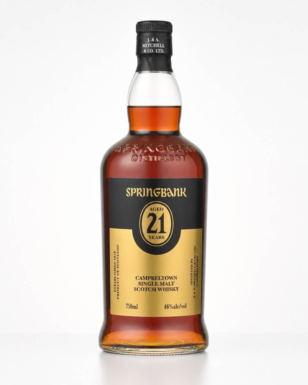 Springbank 21 Year Old (2020) bottle