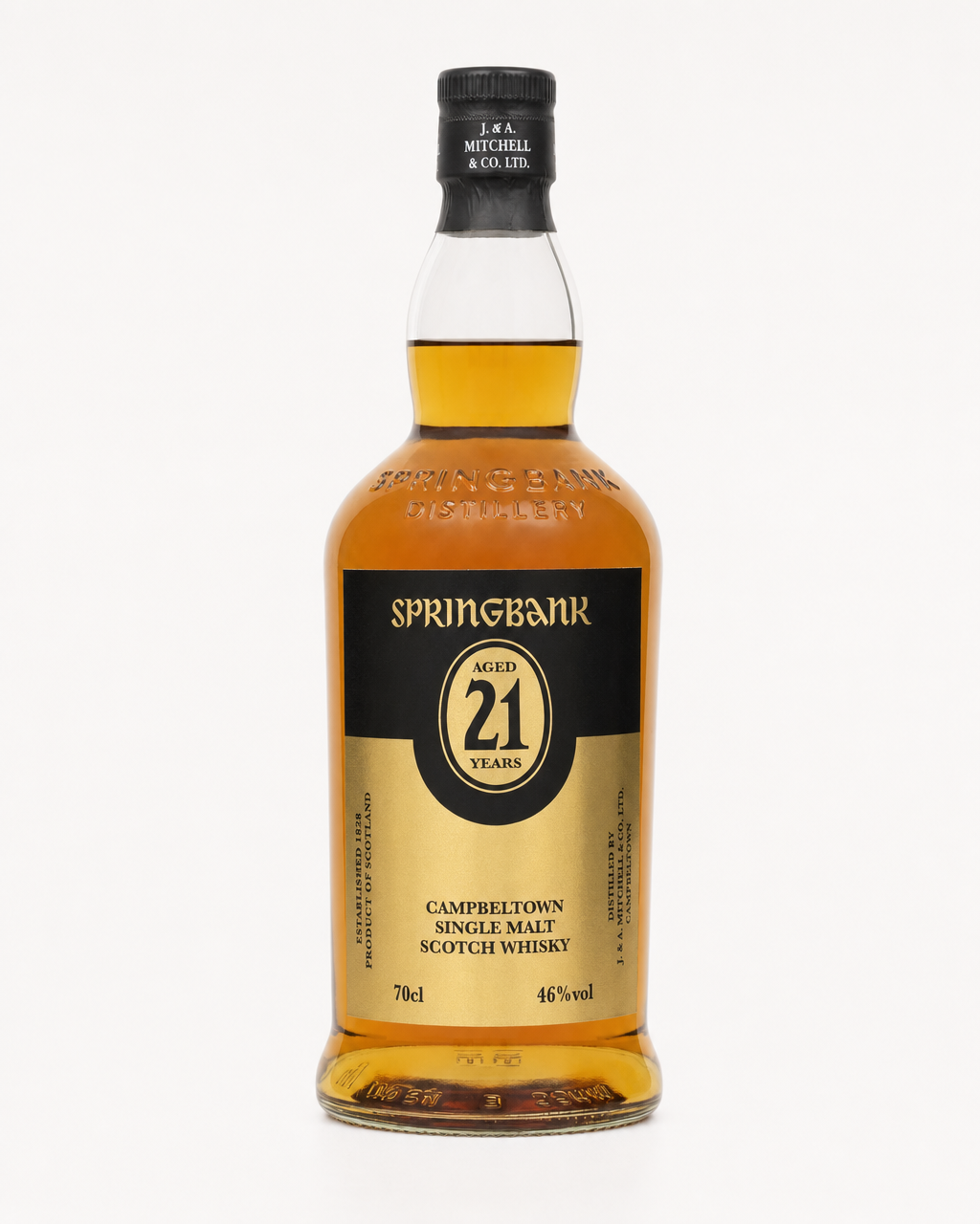 Springbank 21 Year Old (2021) bottle