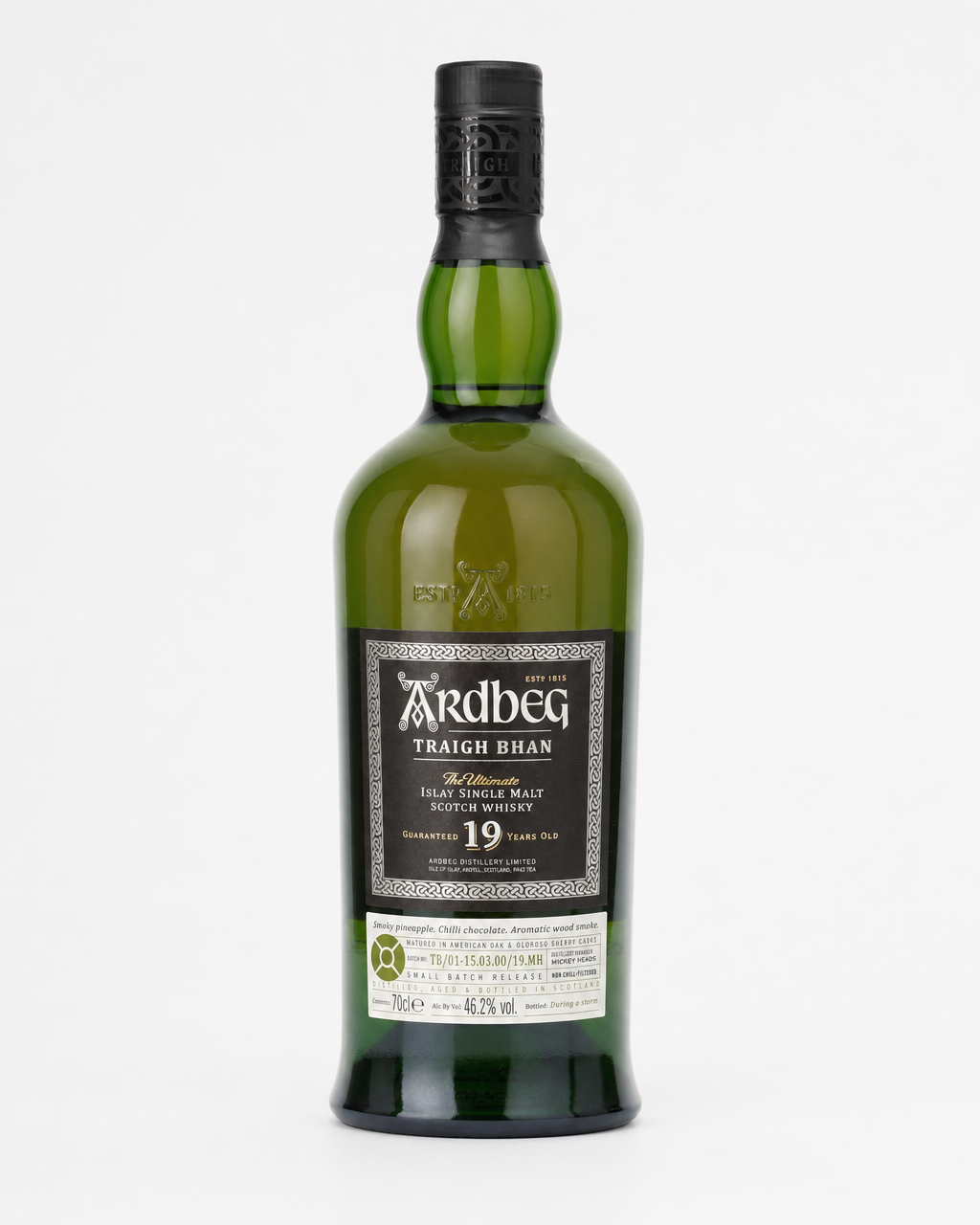 Ardbeg 19 Year Old Traigh Bhan Batch #1 bottle