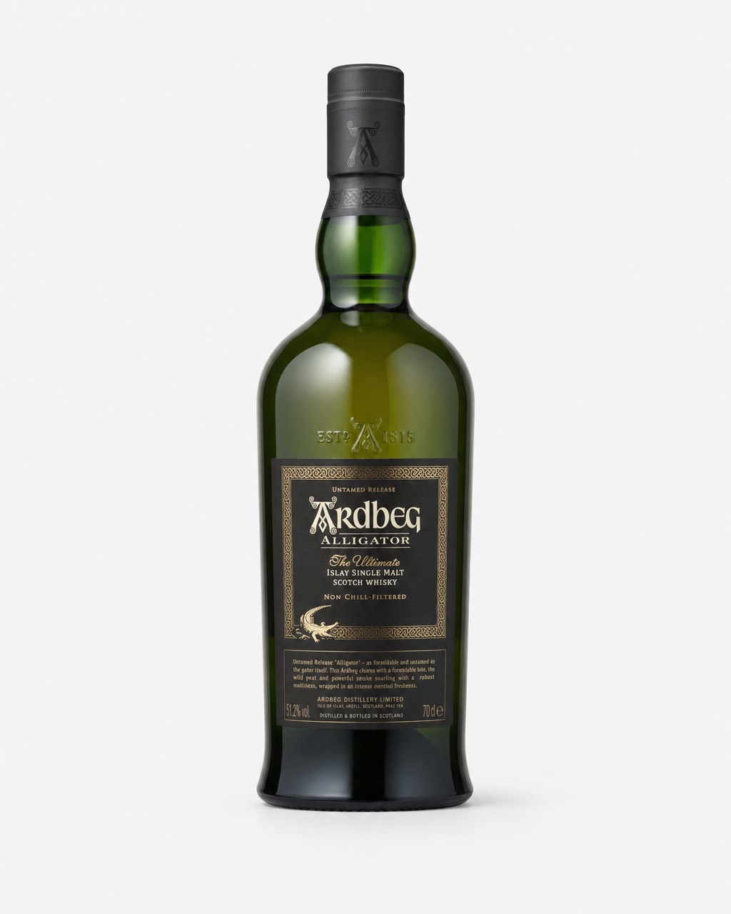 Ardbeg Alligator Untamed Release bottle