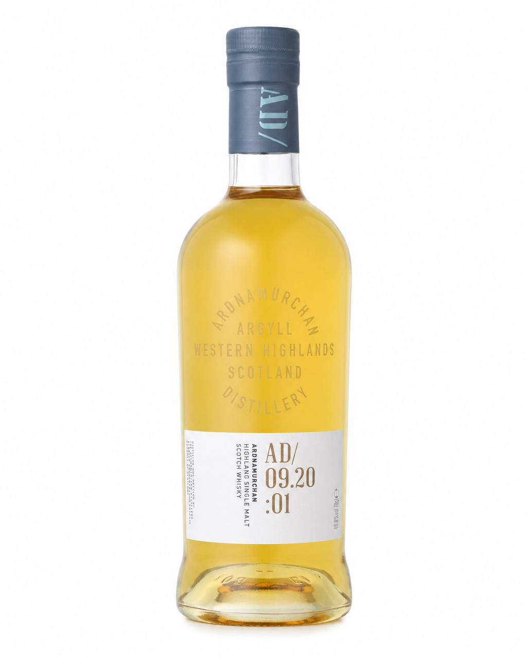 Ardnamurchan AD/09.20:01 Inaugural Release bottle