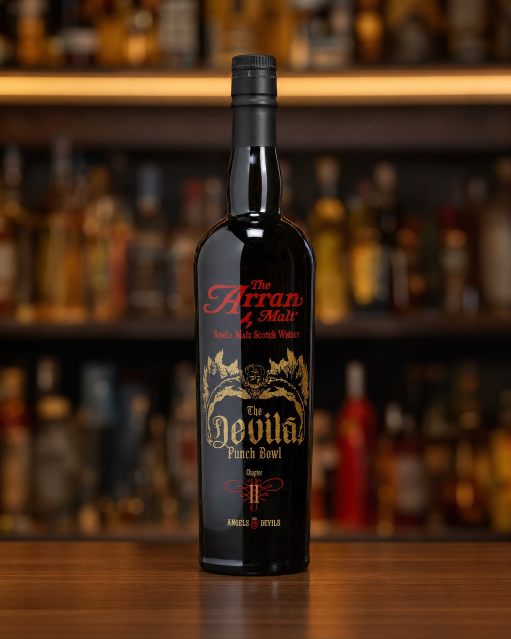 Arran Devil's Punch Bowl Chapter II bottle, alternate view