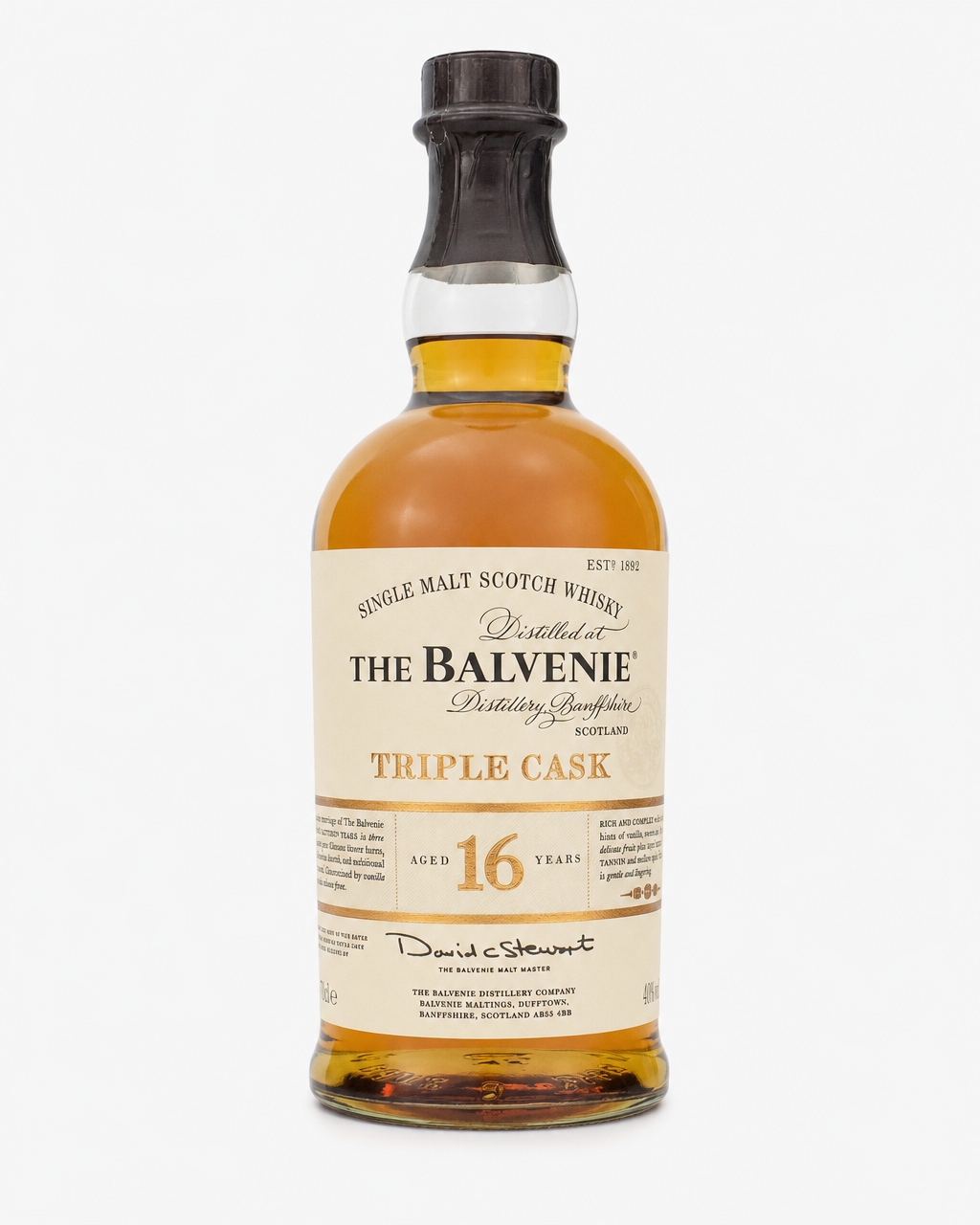 Balvenie 16 Year Old Triple Cask bottle