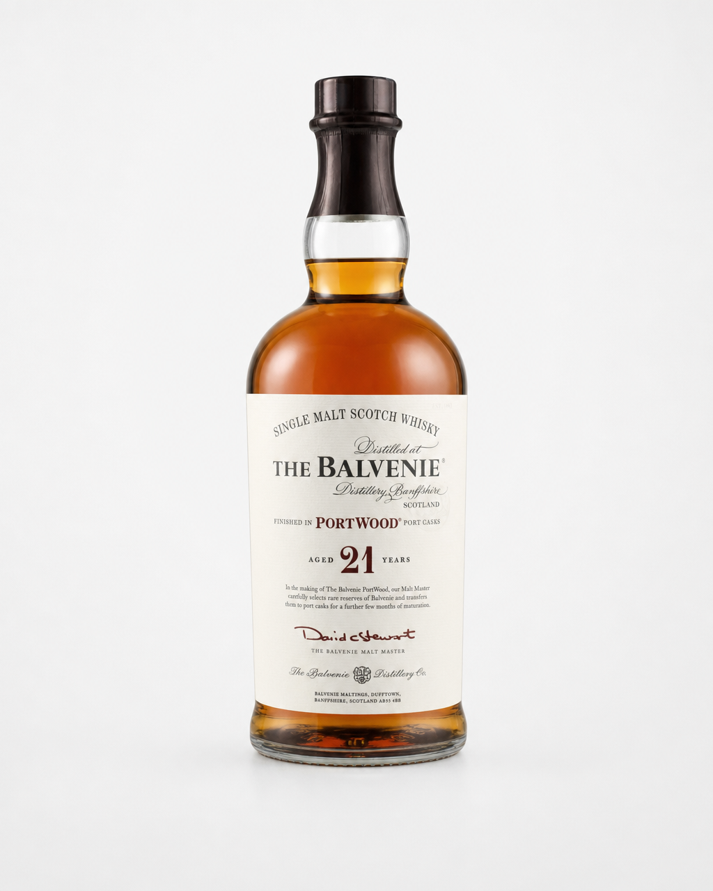 Balvenie 21 Year Old PortWood bottle