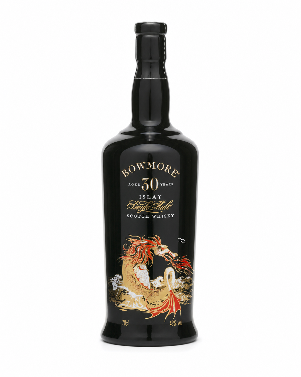 Bowmore 30 Year Old Sea Dragon bottle