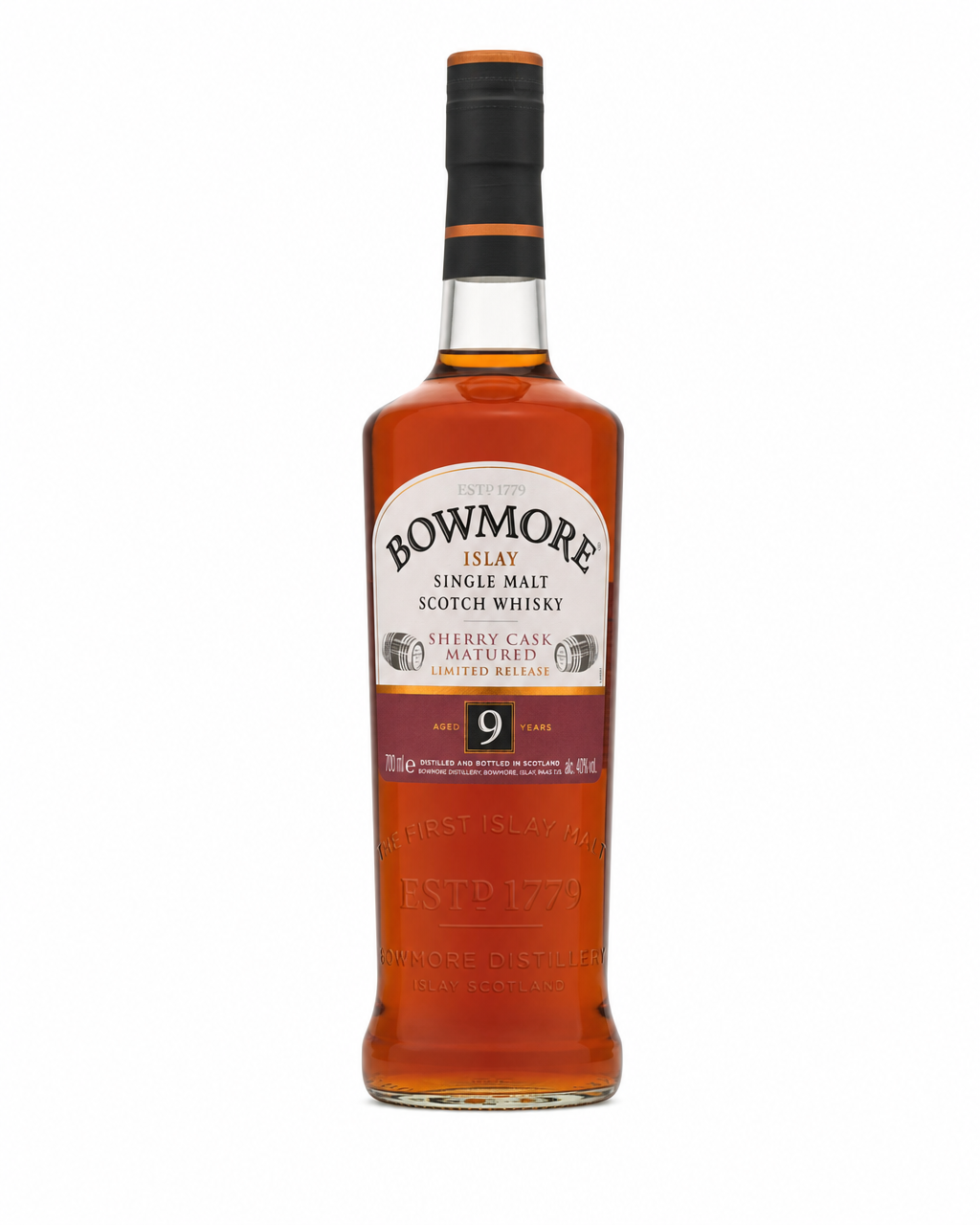 Bowmore 9 Year Old Sherry Cask bottle