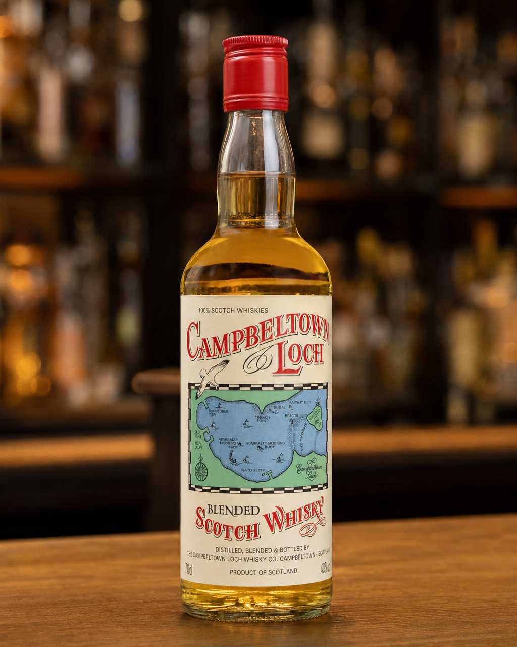 Campbeltown Loch bottle, alternate view