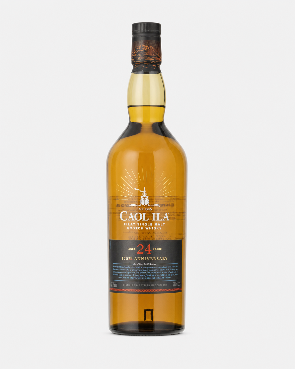 Caol Ila 24 Year Old 175th Anniversary bottle