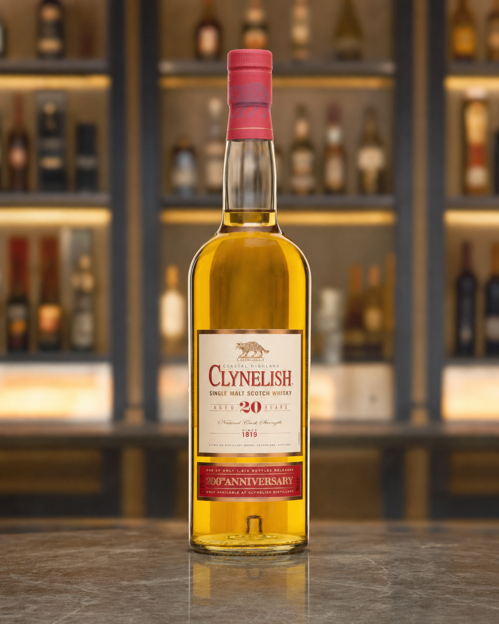 Clynelish 20 Year Old 200th Anniversary Distillery Exclusive bottle, alternate view
