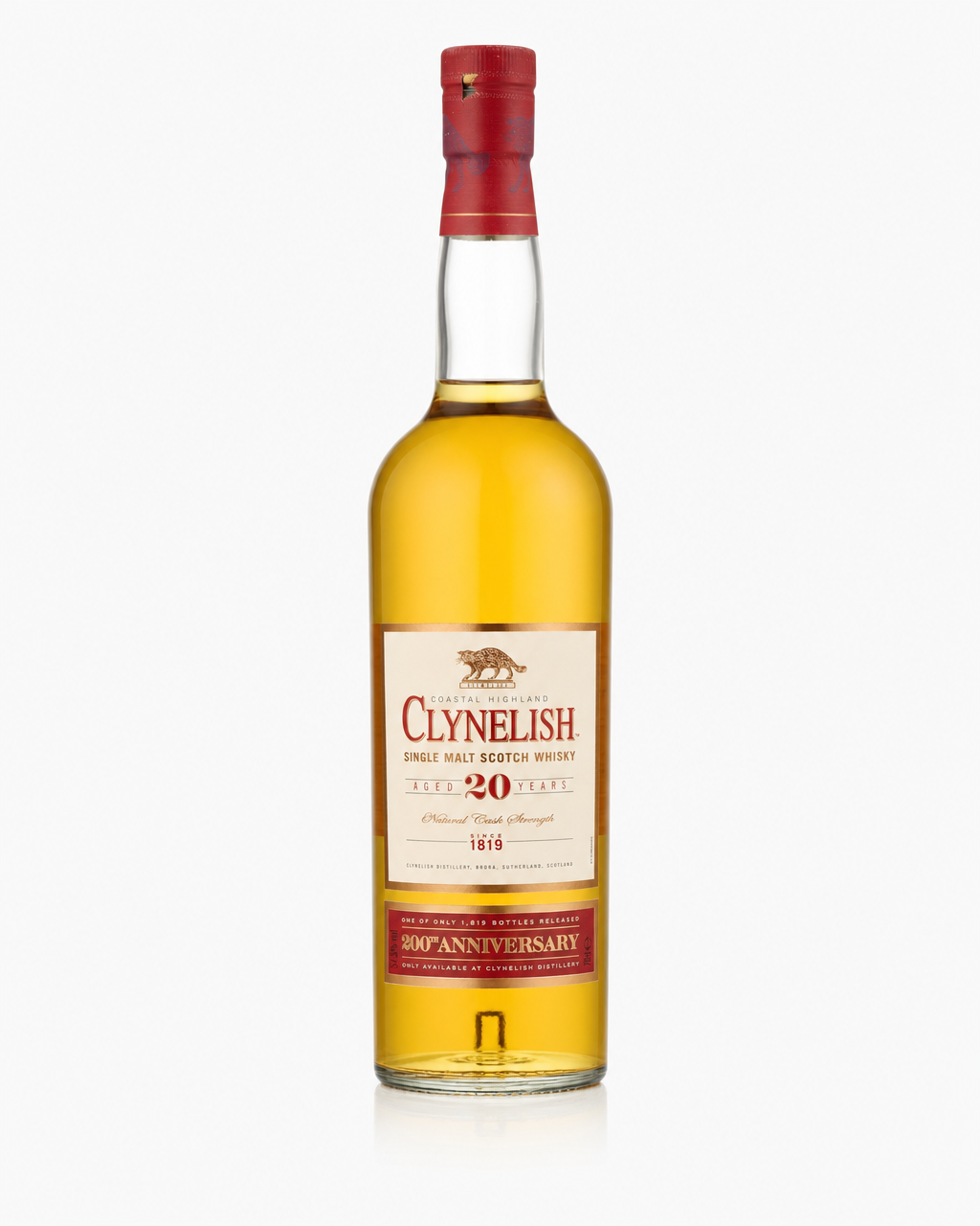 Clynelish 20 Year Old 200th Anniversary Distillery Exclusive bottle