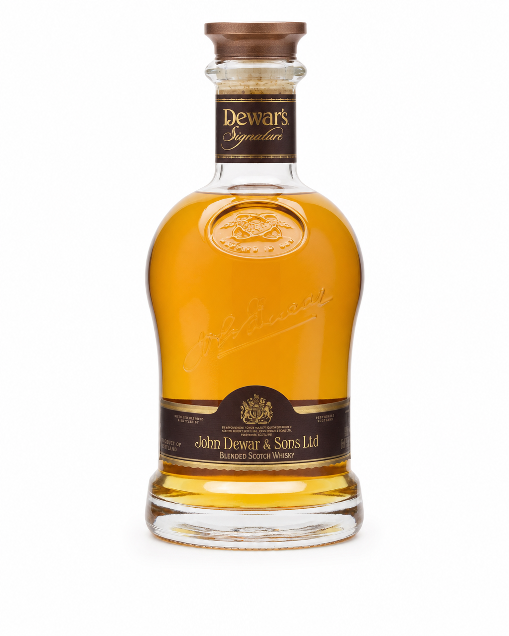 Dewar's Signature bottle