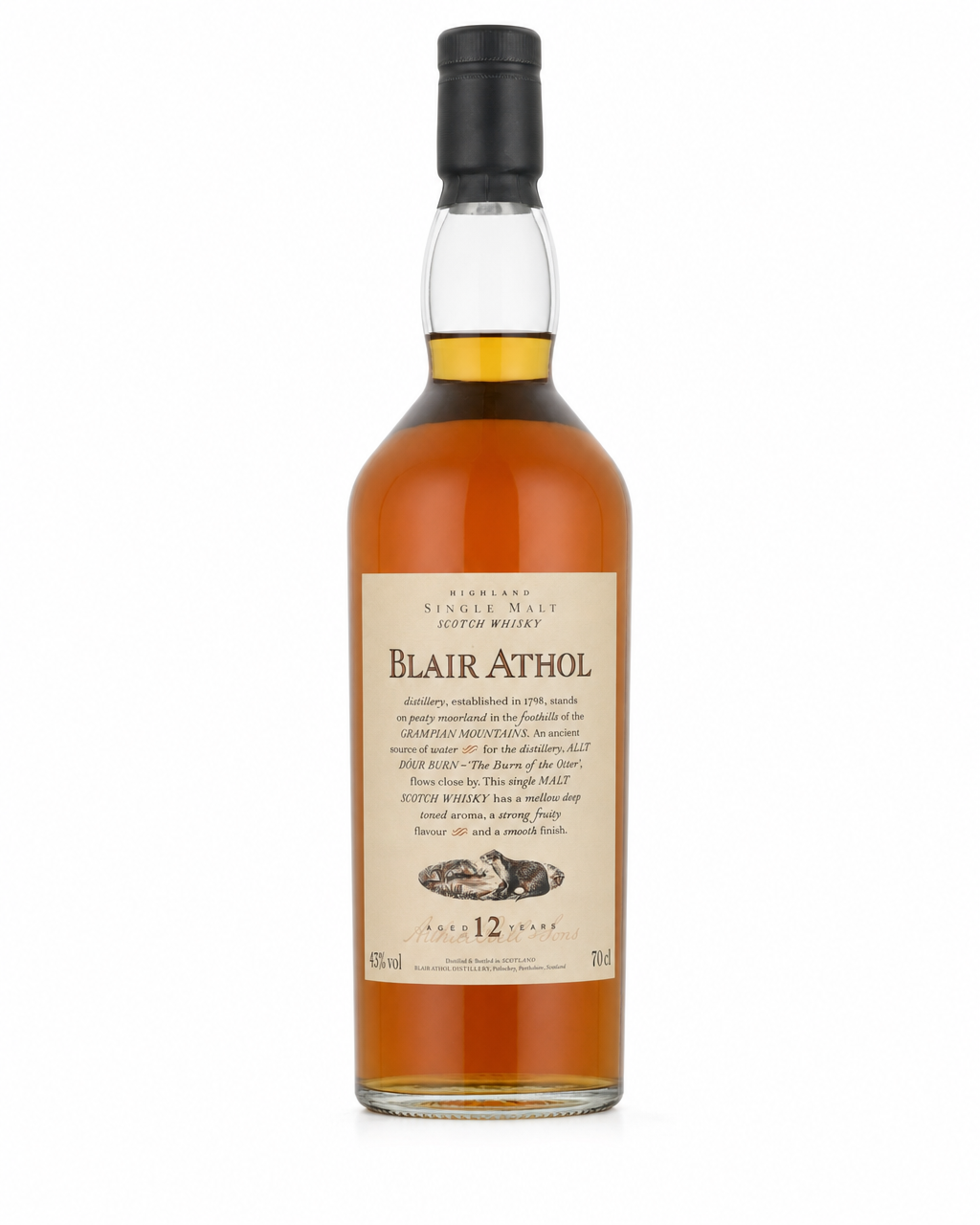 Flora & Fauna Blair Athol 12 Year Old bottle