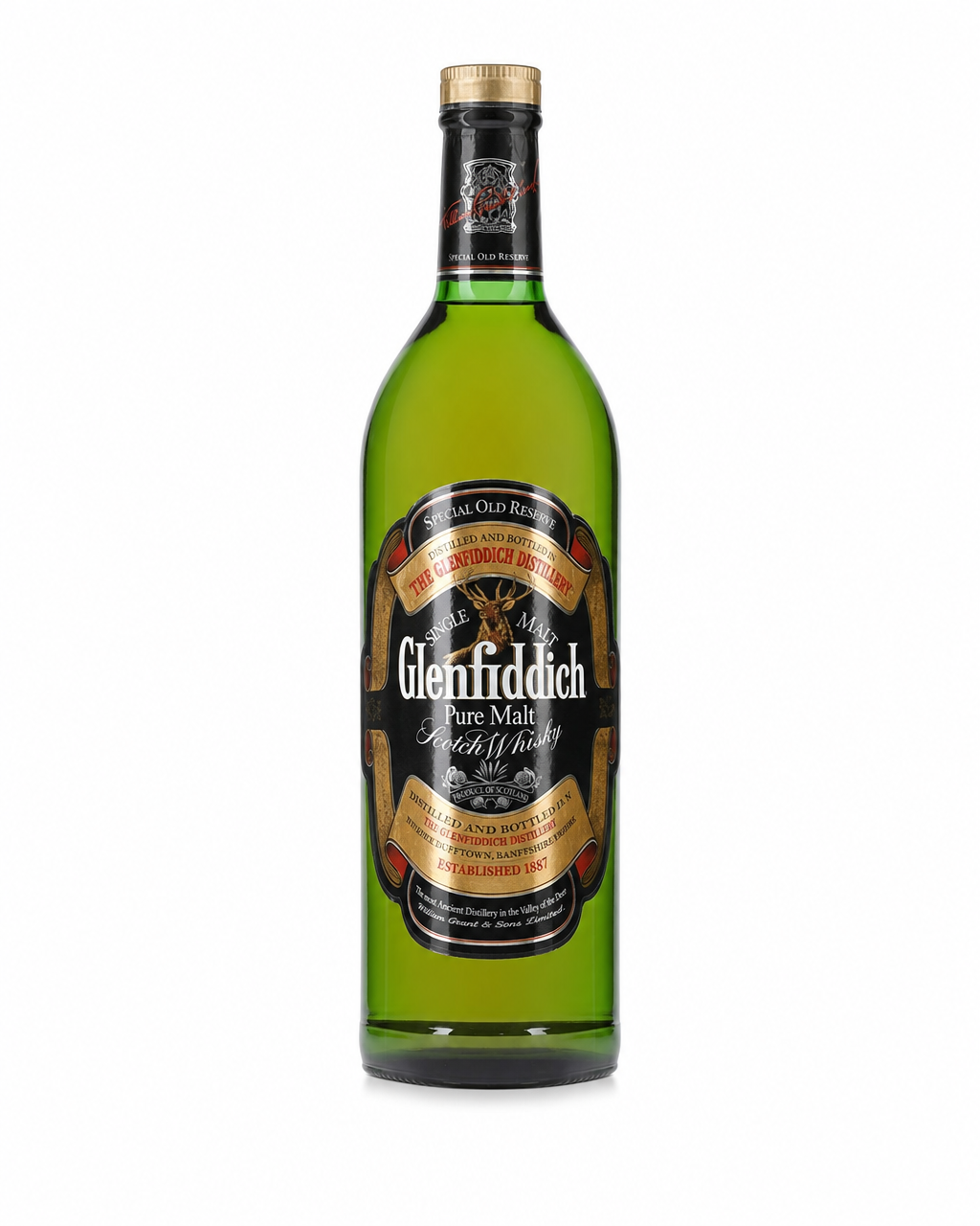 Glenfiddich Special Old Reserve Pure Malt / Bottled 1990s bottle