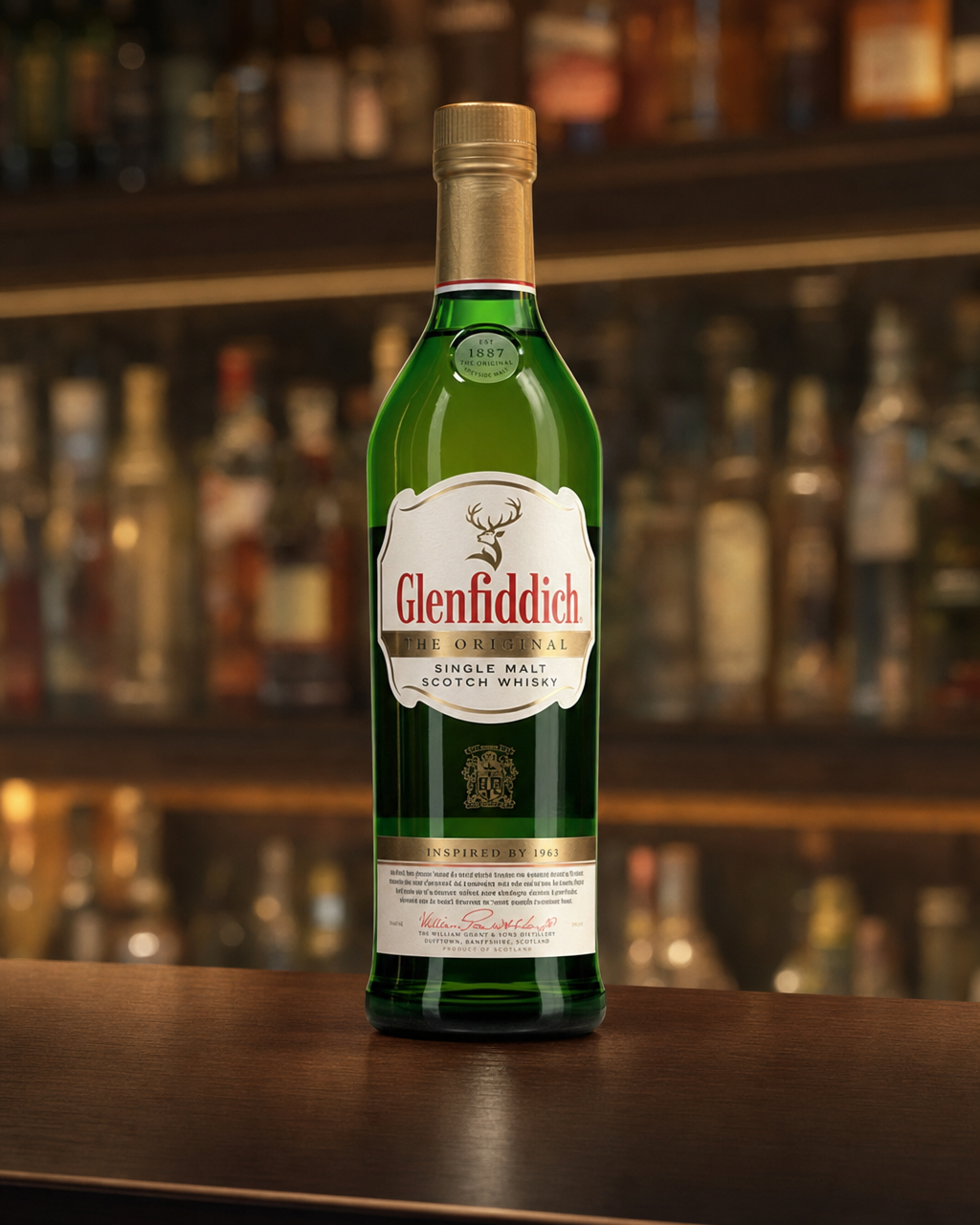 Glenfiddich The Original Inspired by 1963 bottle, alternate view