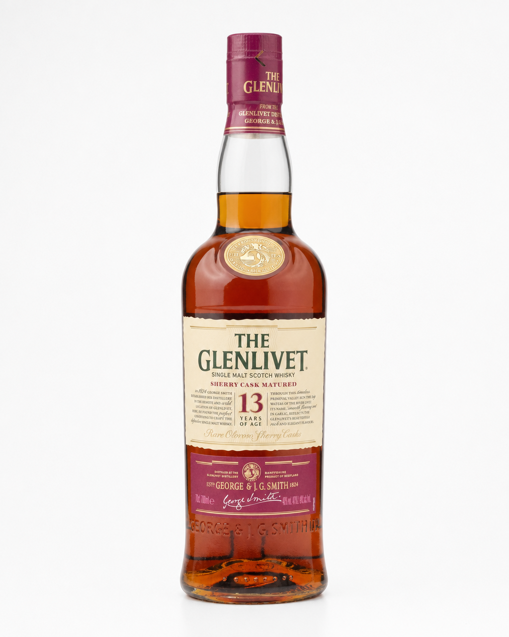 Glenlivet 13 Year Old Sherry Cask Matured bottle
