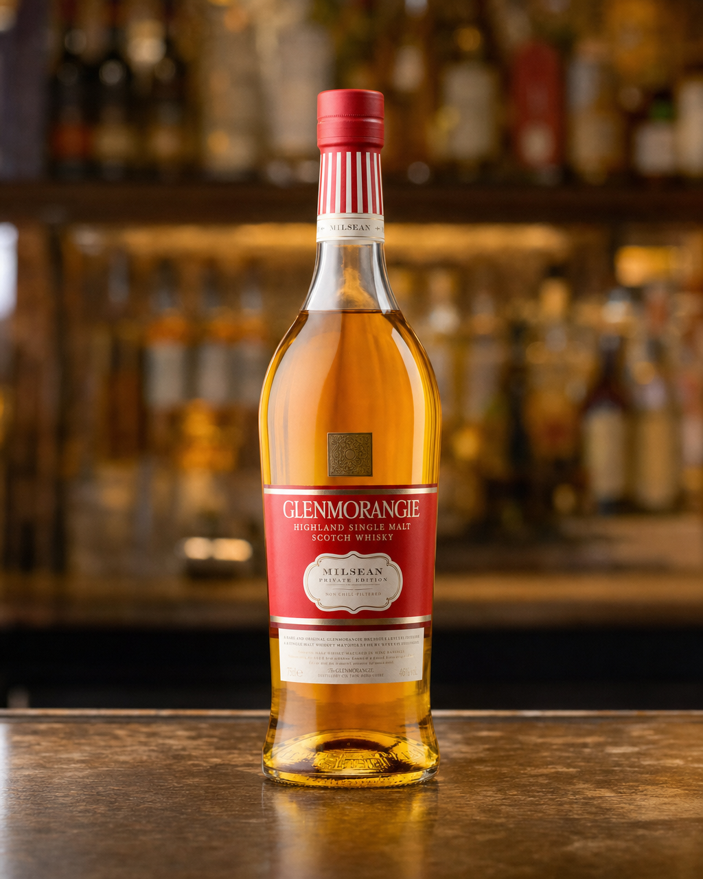 Glenmorangie Milsean bottle, alternate view