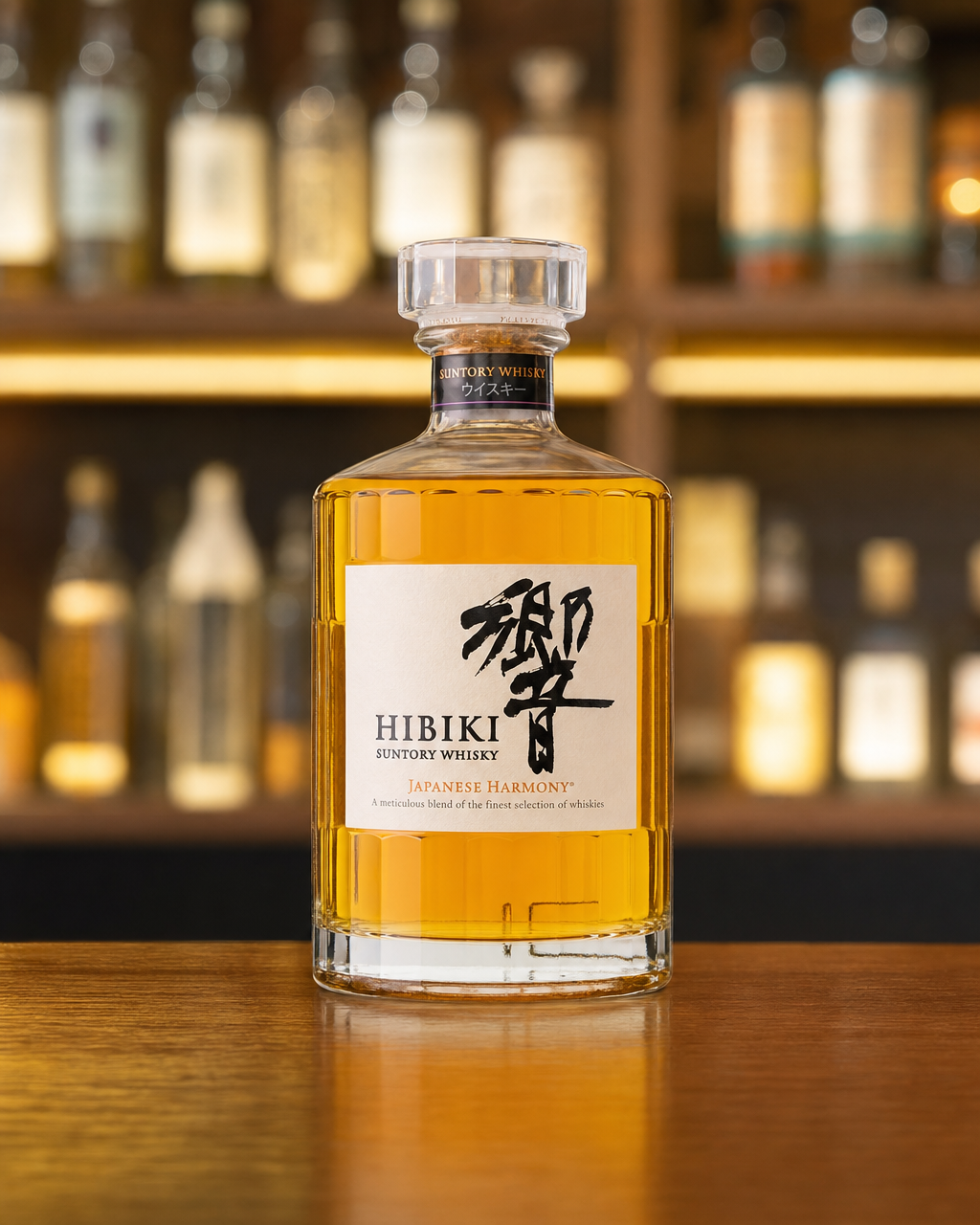 Hibiki Japanese Harmony bottle, alternate view