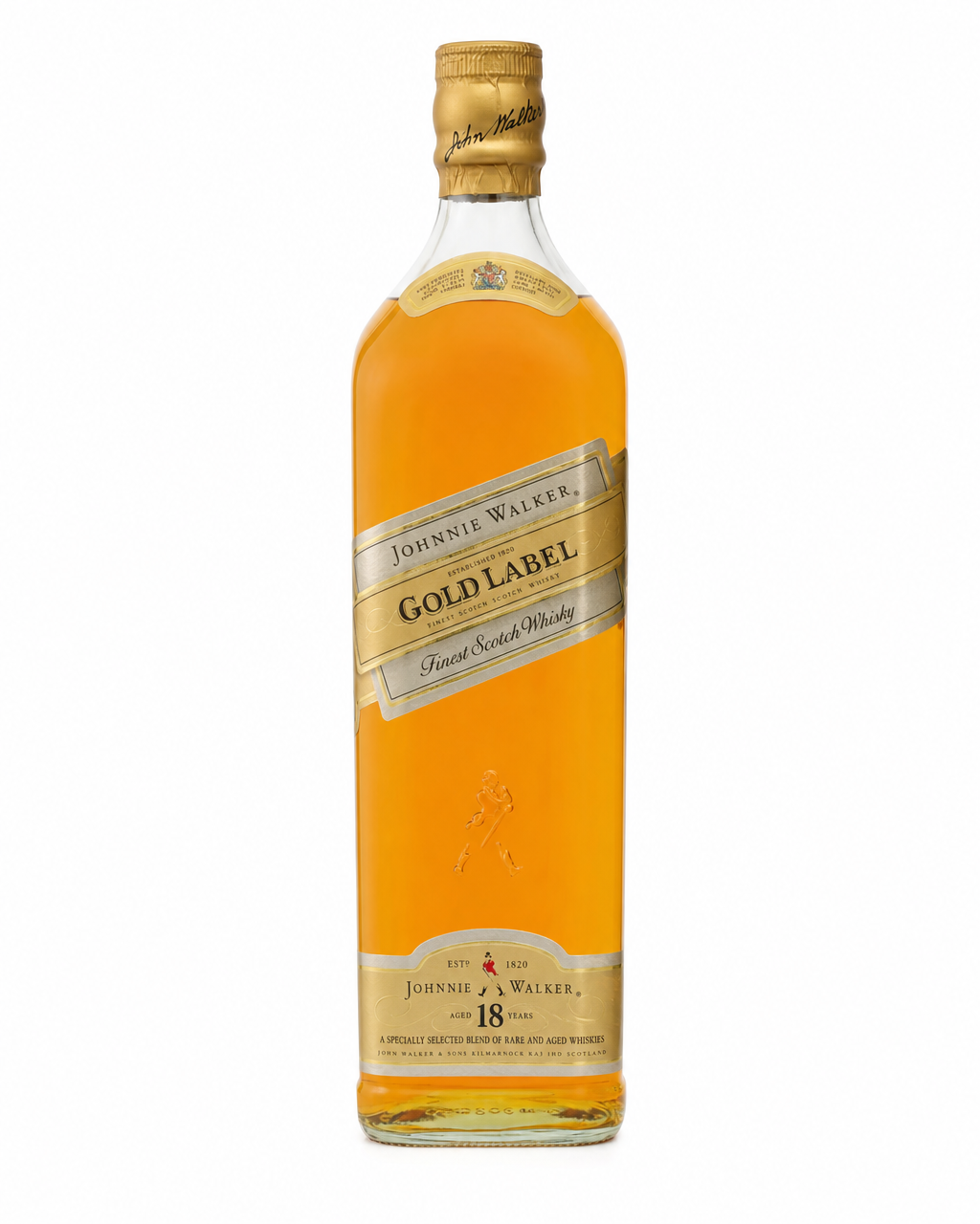 Johnnie Walker 18 Year Old Gold Label 75cl bottle