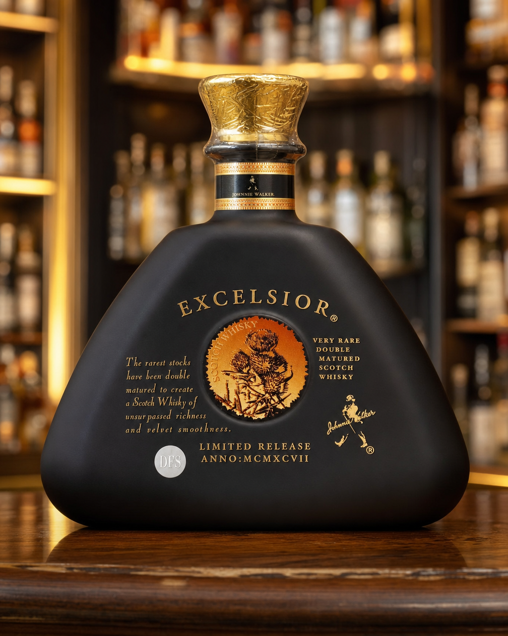 Johnnie Walker Excelsior 75cl bottle, alternate view