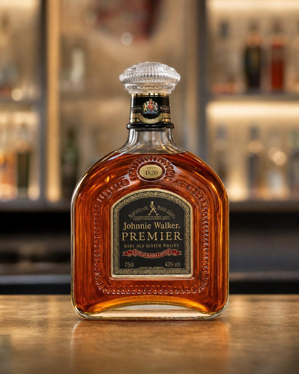 Johnnie Walker Premier 75cl bottle, alternate view