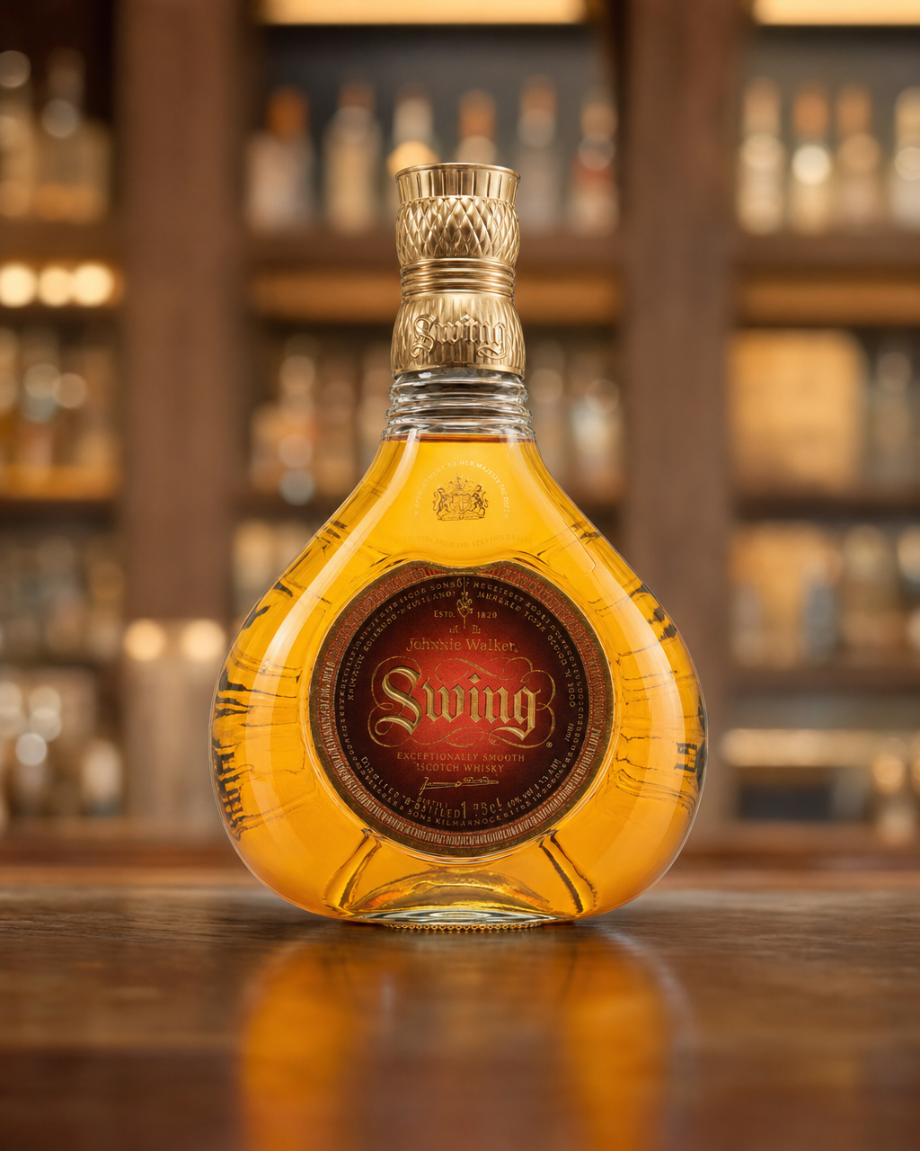 Johnnie Walker Swing 75cl bottle, alternate view