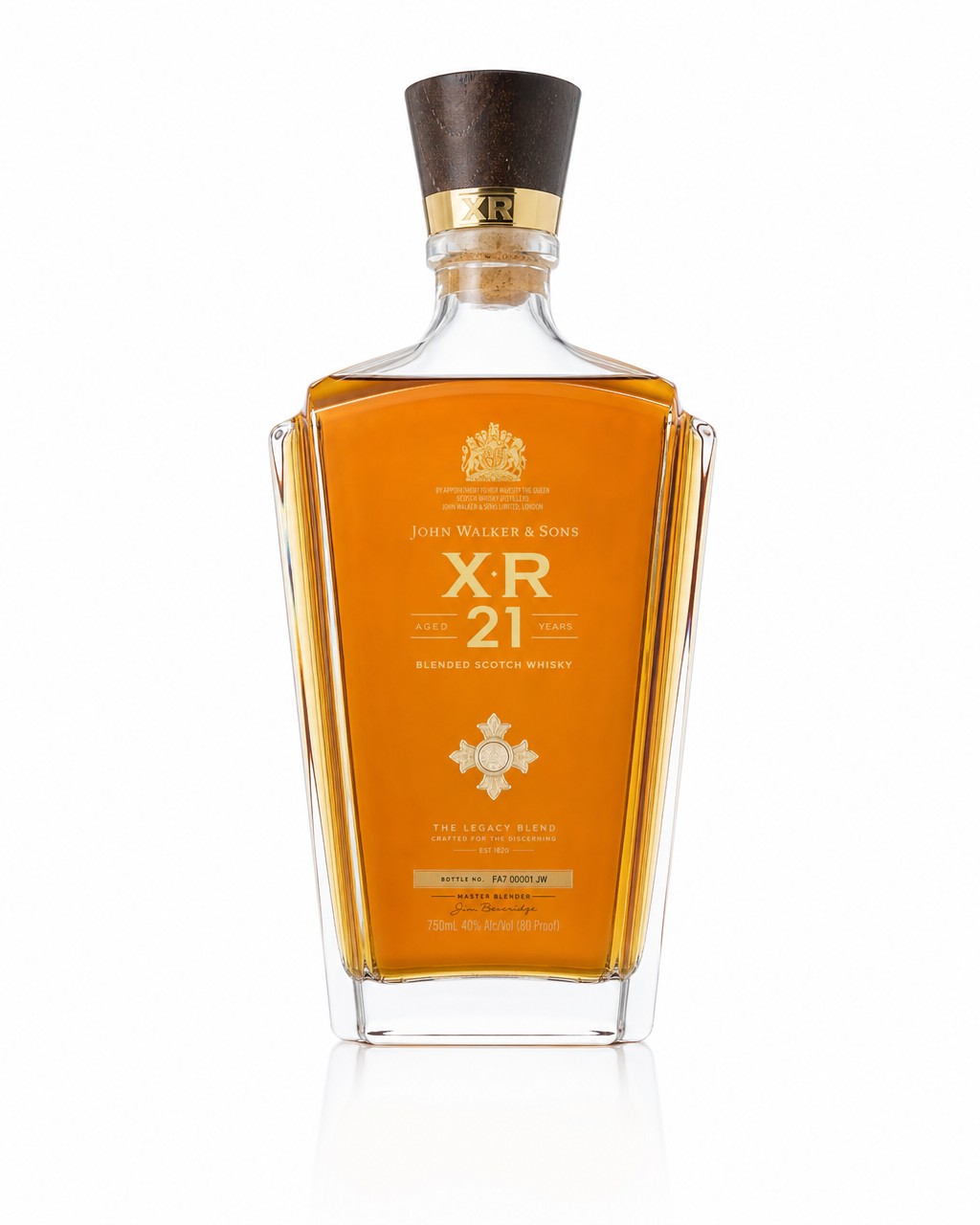 Johnnie Walker XR 21 Year Old 75cl bottle
