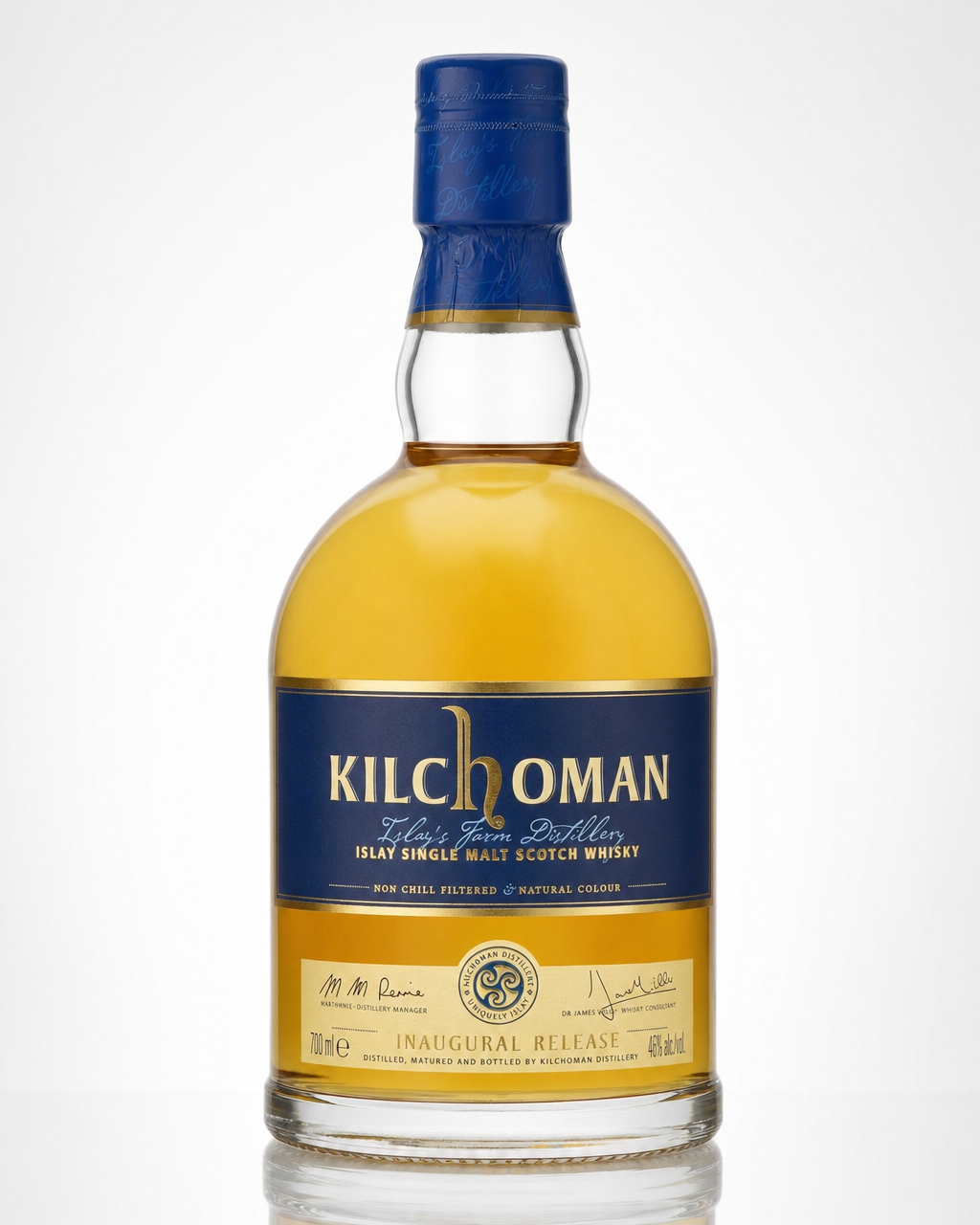 Kilchoman Inaugural Release bottle