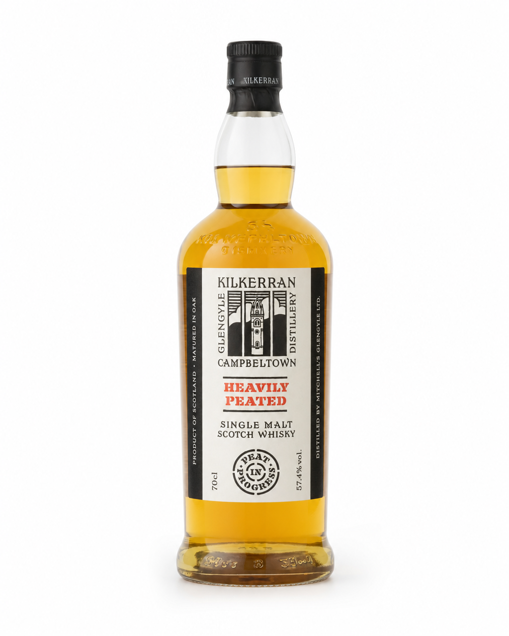 Kilkerran Heavily Peated Batch #1 bottle